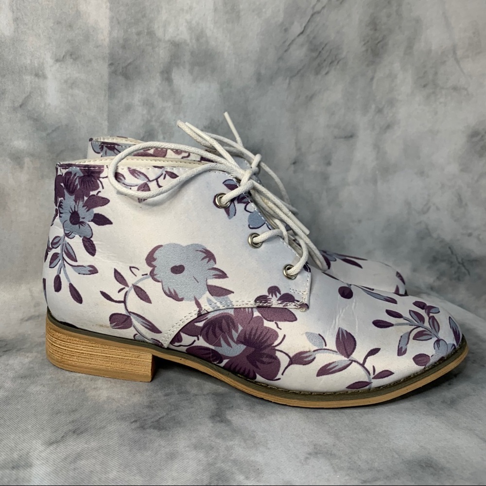 Floral Booties